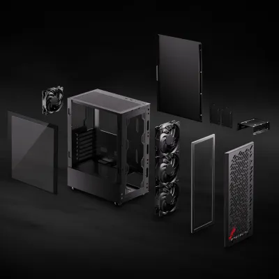 XPG VALOR AIR Midi Tower Negro XPG VALOR AIR Midi Tower Negro