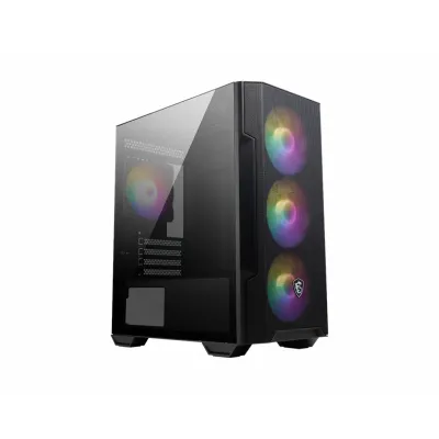 MSI MAG FORGE M100R carcasa de ordenador Midi Tower Negro MSI MAG FORGE M100R carcasa de ordenador Midi Tower Negro