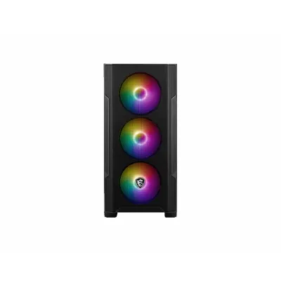 MSI MAG FORGE M100R carcasa de ordenador Midi Tower Negro MSI MAG FORGE M100R carcasa de ordenador Midi Tower Negro