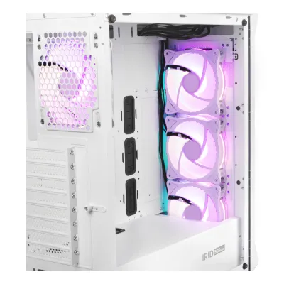 Genesis Irid 505 V2 ARGB Midi Tower Cristal Templado USB 3.0