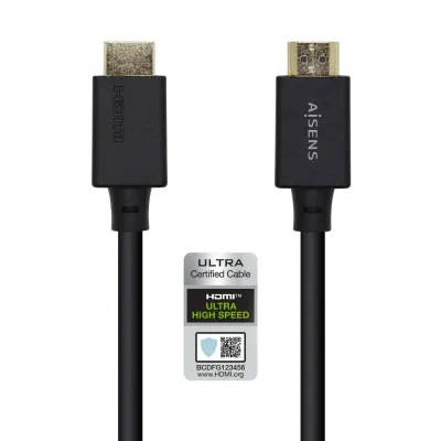 Aisens Cable HDMI V2.1 Macho/Macho 2m Negro