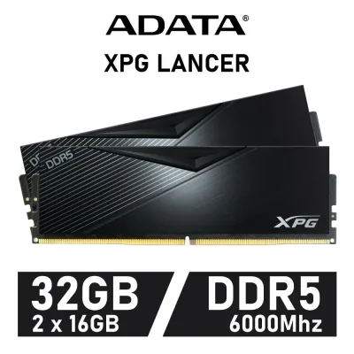 ADATA XPG Lancer KIT 32GB DDR5 a 6000MHz CL32 1.35v XMP 3.0 ADATA XPG Lancer KIT 32GB DDR5 a 6000MHz CL32 1.35v XMP 3.0