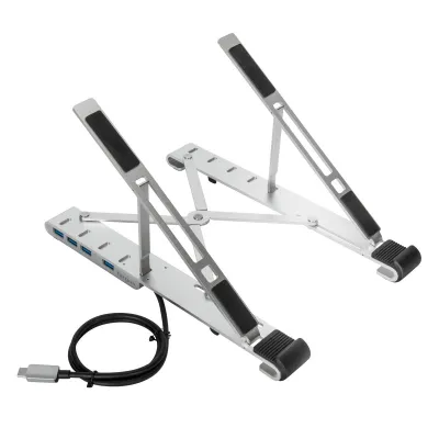 Targus Soporte para Portátil con Concentrador USB-A hasta 15.6"