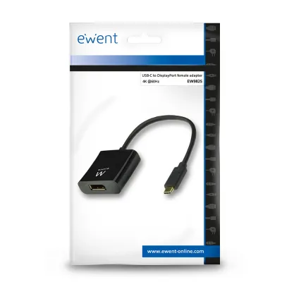 Ewent EW9825 adaptador de cable de vídeo 0,15 m USB Tipo C Ewent EW9825 adaptador de cable de vídeo 0,15 m USB Tipo C