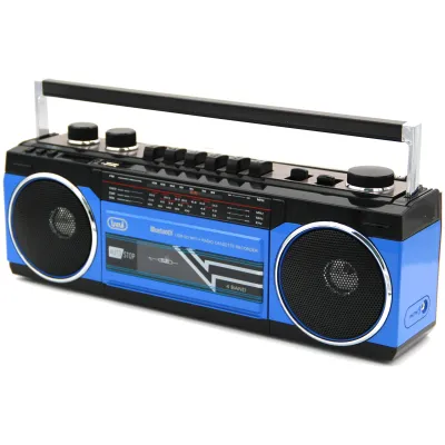 Trevi RR 501 BT Personal Analógica Negro, Azul