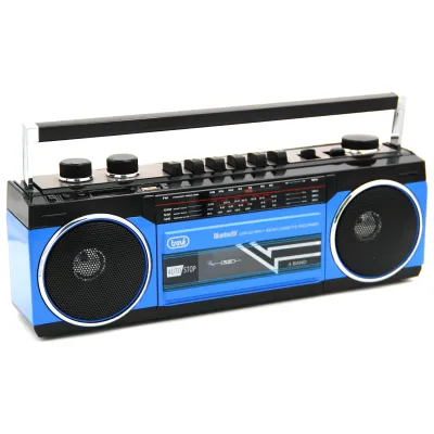 Trevi RR 501 BT Personal Analógica Negro, Azul