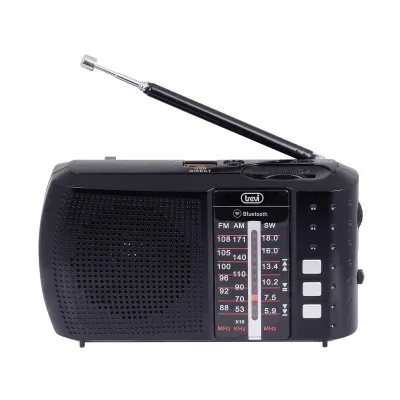 Trevi 0RA7F2000 radio Portátil Analógico y digital Negro
