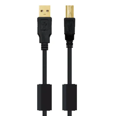 Nanocable Cable USB 2.0 Impresora Alta Calidad Tipo A/B Nanocable Cable USB 2.0 Impresora Alta Calidad Tipo A/B