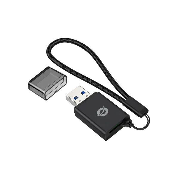 Conceptronic BIAN07B lector de tarjeta USB 3.2 Gen 1 (3.1 Gen 1) Type-A Negro