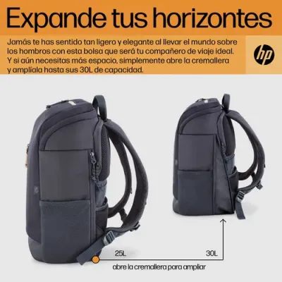 HP Travel 25L Mochila Azul/Gris para Portátil 15.6" HP Travel 25L Mochila Azul/Gris para Portátil 15.6"