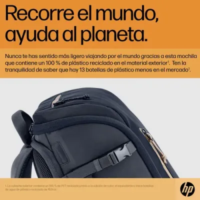 HP Travel 25L Mochila Azul/Gris para Portátil 15.6" HP Travel 25L Mochila Azul/Gris para Portátil 15.6"