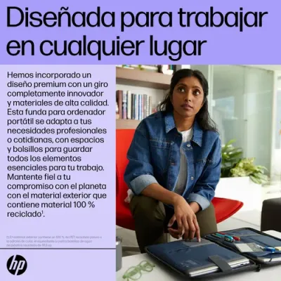 Funda HP Renew Executive para Portátiles hasta 14.1'/ Negro Funda HP Renew Executive para Portátiles hasta 14.1'/ Negro