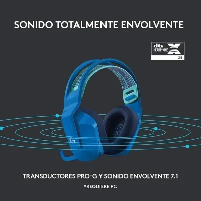 Logitech G733 Lightspeed RGB Auriculares con Micrófono Logitech G733 Lightspeed RGB Auriculares con Micrófono