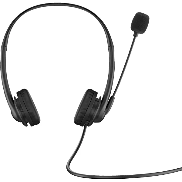 HP G2 Auriculares USB con Micrófono Negros 