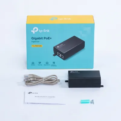 TP-Link TL-POE160S adaptador e inyector de PoE Gigabit Ethernet TP-Link TL-POE160S adaptador e inyector de PoE Gigabit Ethernet