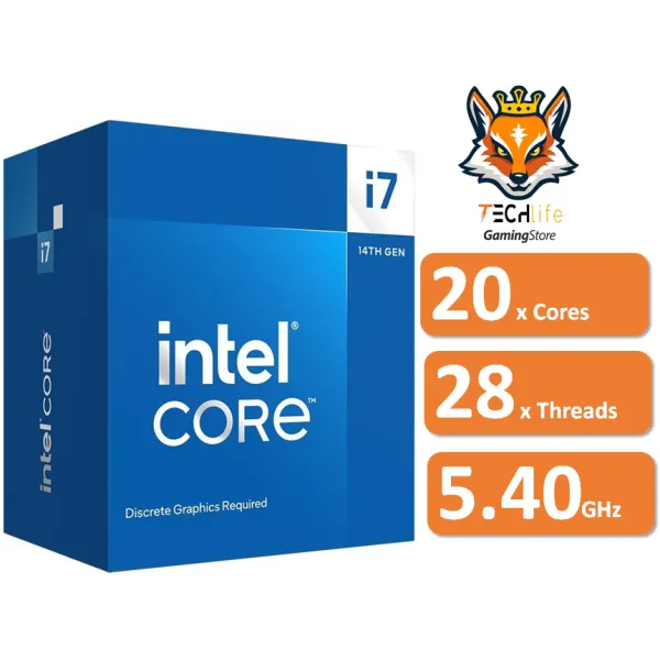 Intel Core i7-14700F 2.1/5.4GHz (Ver.Tray)
