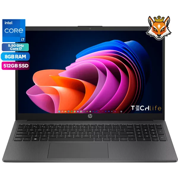 HP 250 G10 Intel Core i7-1355u 8GB 512GB SSD 15.6"