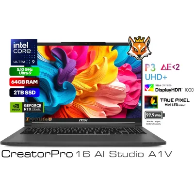MSI Creator Pro 16 AI Studio A1VMG-096ES Intel Core Ultra