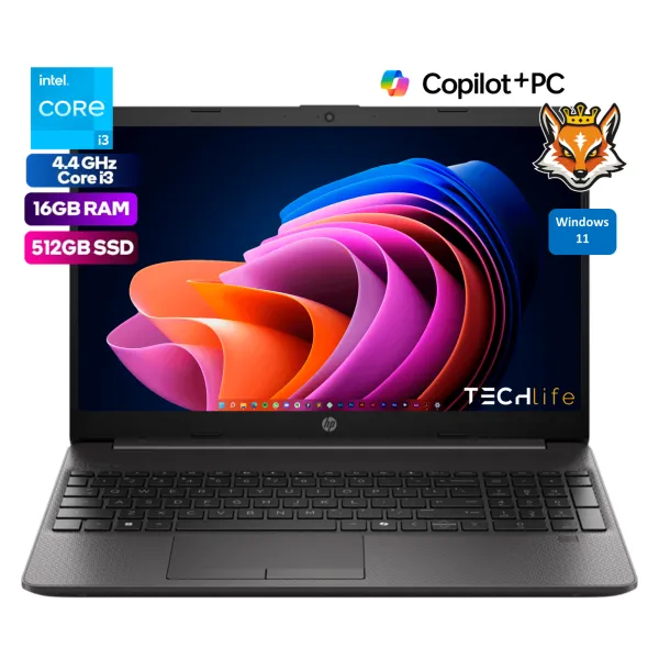 HP 250R G9 Edition Intel Core i3-1315u 16GB 512GB 15.6" W11 Ceniza