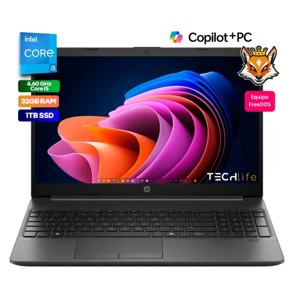 HP 250R G9 Edition Intel Core i5-1335u 32GB 1TB 15.6" FreeDOS Ceniza