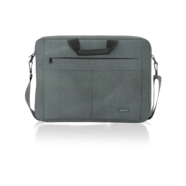 Aisens ASBG-BC025-GR Maletín Premium para Portátiles hasta 15.6" Gris 