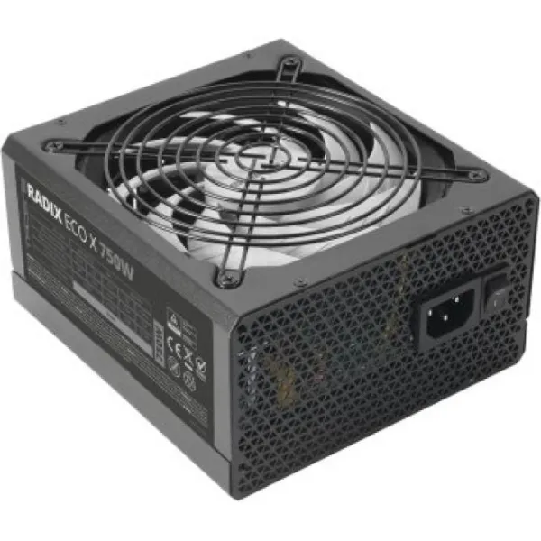 Fuente Alimentación Tacens RADIX ECO X 750 Fuente Alimentación ATX 750W 6 Años Garantía 87% SMD DC-D