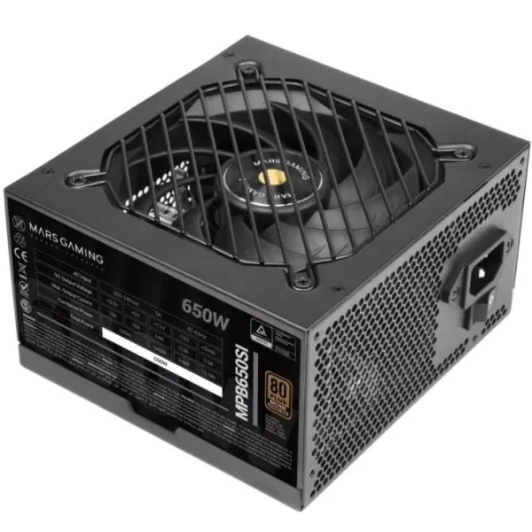 Mars Gaming MPB650SI ATX 650W 80 Plus Bronze Fuente de Alimentación