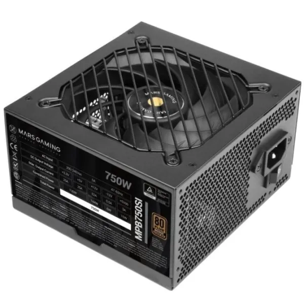 Fuente Alimentación Mars Gaming MPB750SI ATX 750W 80 plus Bronze Fuente Alimentación