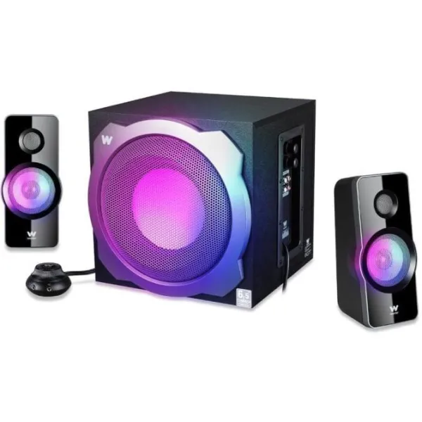Woxter Big Bass 260 RGB Altavoces 2.1 150W Negros 