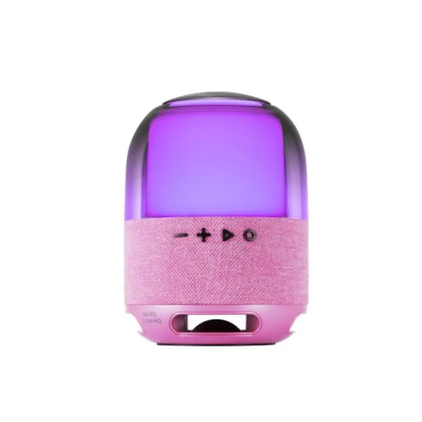 Mars Gaming MS-Flow Altavoz Portátil Bluetooth 5.3 RGB 15W Rosa 