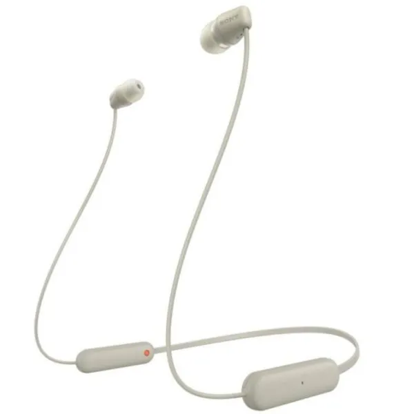 Sony WI-C100 Auriculares Bluetooth Beige 