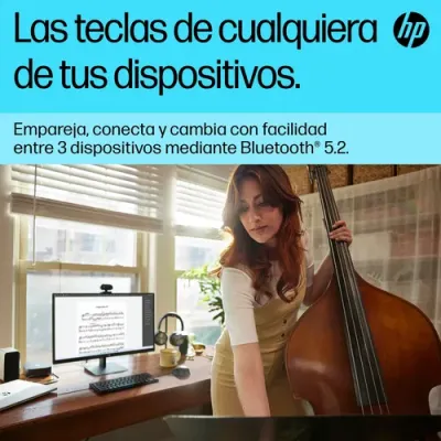 Teclado Compacto Inalámbrico por Bluetooth HP 355 Bluetooth/ Teclado Compacto Inalámbrico por Bluetooth HP 355 Bluetooth/