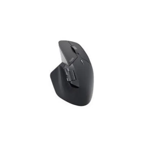 Mouse Rapoo Wireless Y Bluetooth Mt760mw 2.4g Ghz Bt 4.0 9 Botones 4000 Ppp Carga Inalambricacolor Gris Oscuro Multi Mode