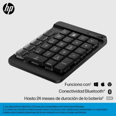 Teclado Numérico Inalámbrico HP 435 Programable/ Negro Teclado Numérico Inalámbrico HP 435 Programable/ Negro