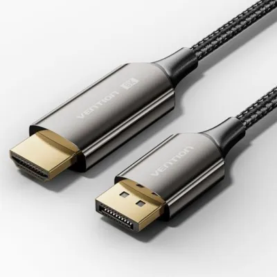 Cable Conversor Vention HFPBAC/ DisplayPort Macho - HDMI Macho/ Cable Conversor Vention HFPBAC/ DisplayPort Macho - HDMI Macho/