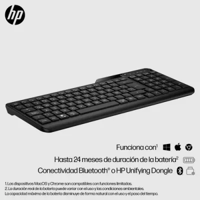 Teclado Inalámbrico HP 475 Dual/ Negro Teclado Inalámbrico HP 475 Dual/ Negro