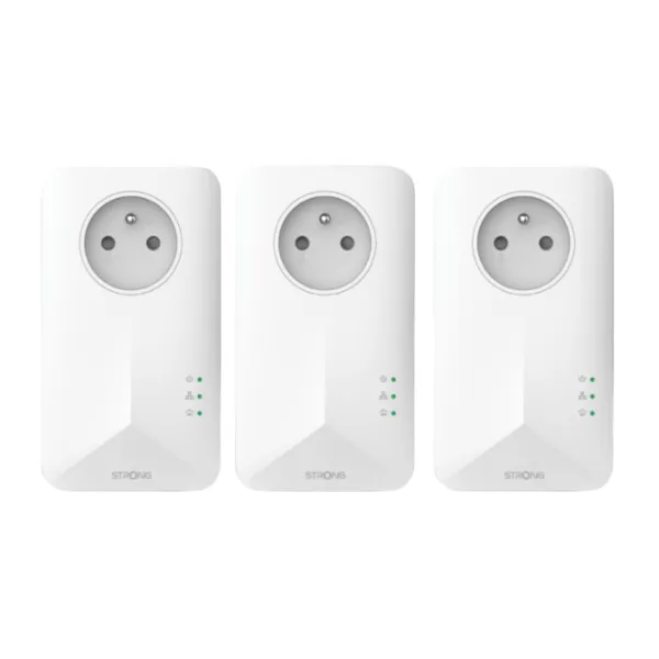 Strong Powerline 1000 Triple Pack PLC Gigabit