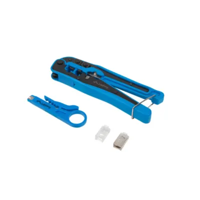 KIT LANBERG NETWORK CON CRIMPADORA Y STRIPPING, CONECTORES RJ45 KIT LANBERG NETWORK CON CRIMPADORA Y STRIPPING, CONECTORES RJ45