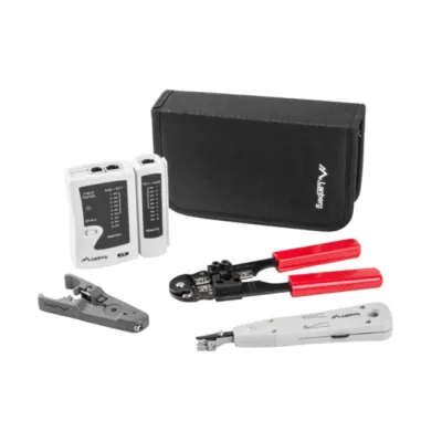 Lanberg KIT DE HERRAMIENTAS PARA REDES NT-0301 - TESTER - Lanberg KIT DE HERRAMIENTAS PARA REDES NT-0301 - TESTER -