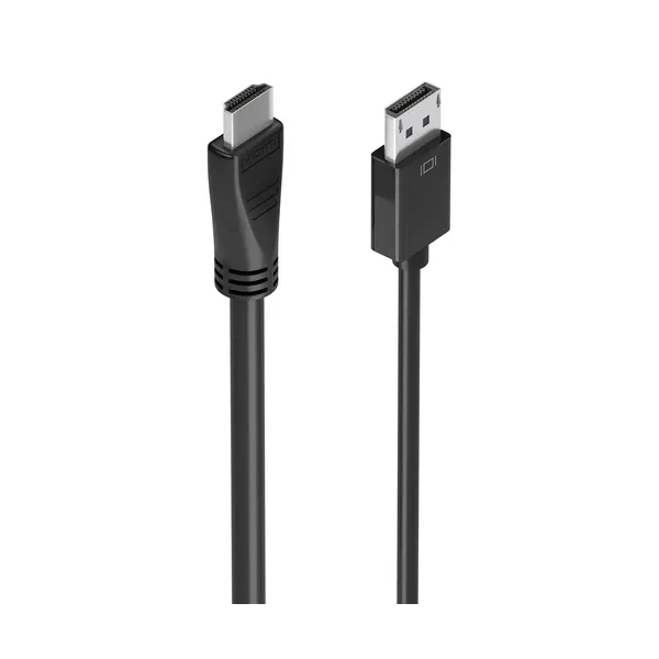 Cable Conversor Aisens A125-0896/ Displayport Macho - HDMI Macho/ 5m/ Negro