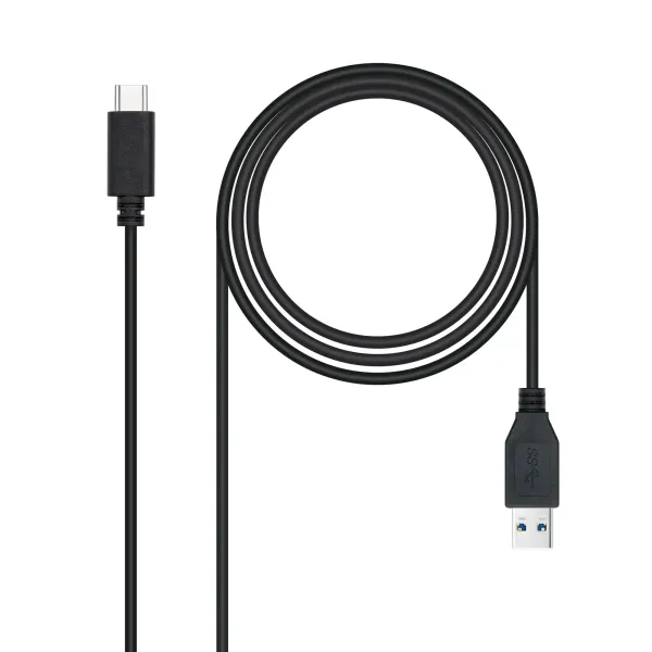 Nanocable Cable USB 3.1 a USB-C Macho/Macho 2m Negro