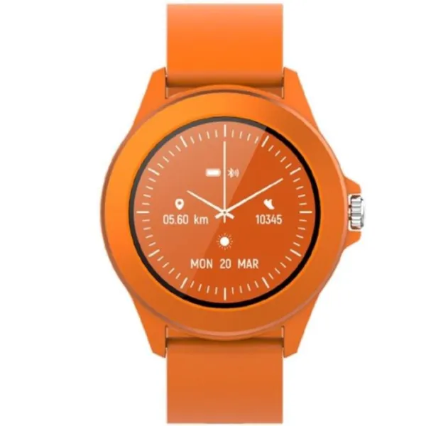 Forever Colorum CW-300 Smartwatch Naranja Notificaciones/ Frecuencia Cardíaca