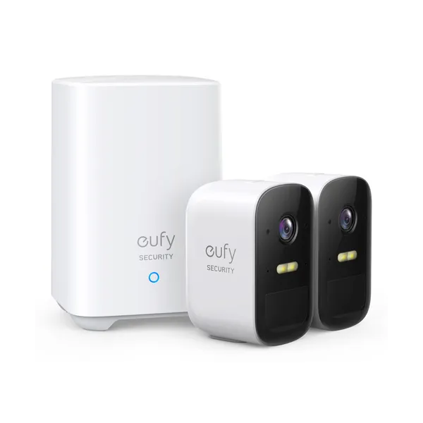 Eufy Security eufyCam 2C, Camara vigilancia WiFi Exterior, Camara de vigilancia Exterior,180 días de duración de la batería, HD 