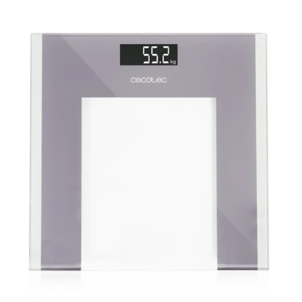 Cecotec Surface Precision Healthy Báscula de Baño Digital Cristal Templado Blanca