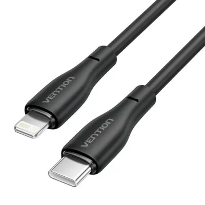 Cable USB Tipo-C Lightning Vention H28BF/ USB Tipo-C Macho - Cable USB Tipo-C Lightning Vention H28BF/ USB Tipo-C Macho -