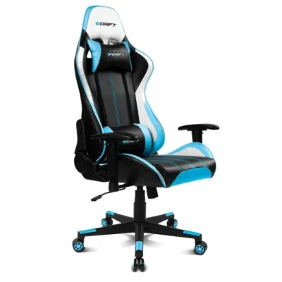 Drift DR175 Blue Silla Gaming Profesional, Polipiel Mecanismo