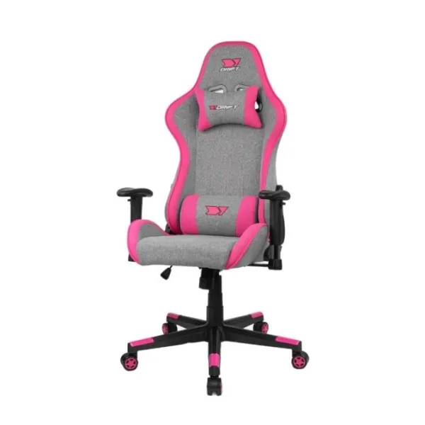 Drift DR90 Pro Silla Gaming Gris/Rosa