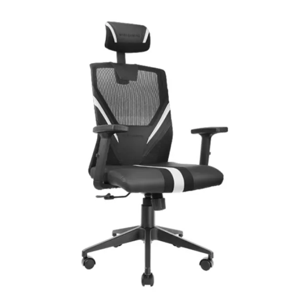 Mars Gaming Mgc-ergob Silla Ergonómica Malla Transpirable Reposabrazos Altura 110.5-120.5cm Gris
