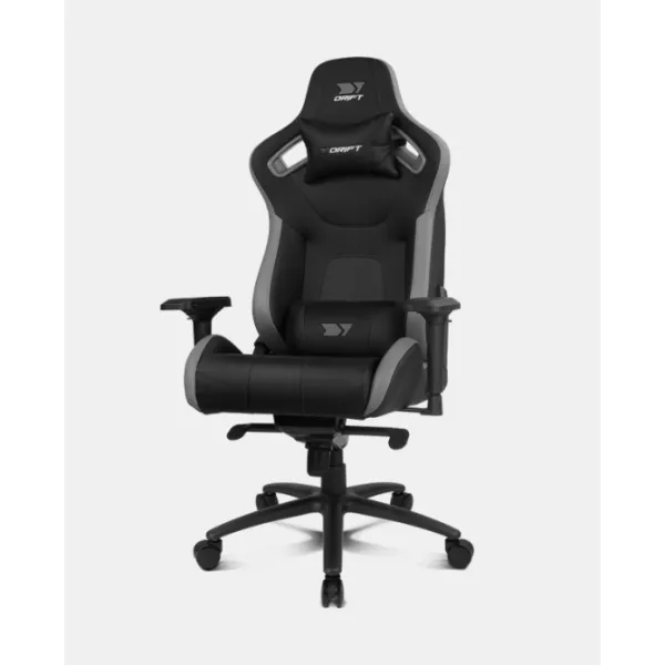Drift DR600 Extra Wide Silla Gaming Negra/Gris
