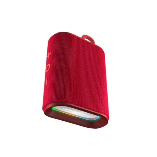 Energy Sistem StreetPlay Red Cherry Altavoz Bluetooth con IPX6/LED RGB 8W 12h auton.